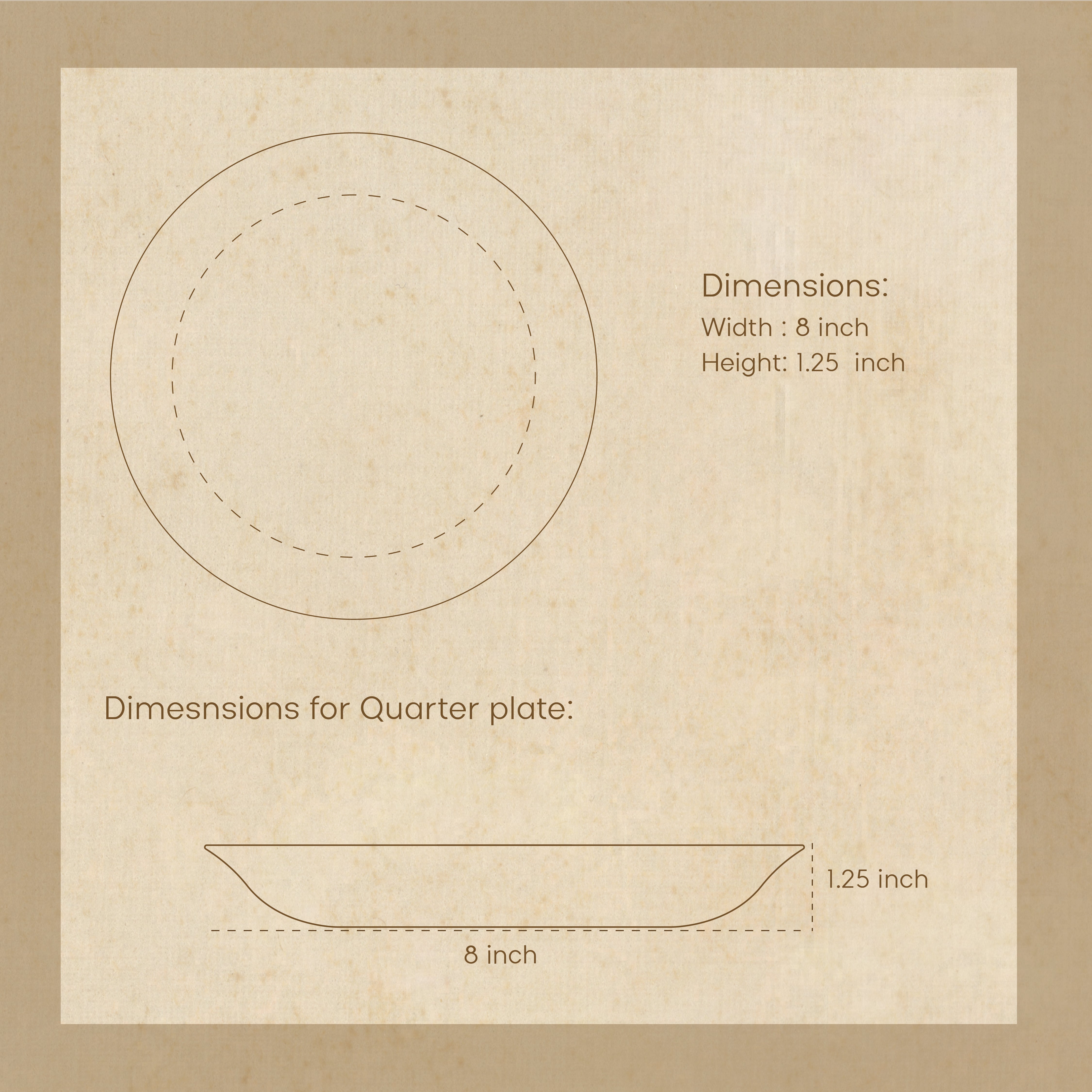 Royal Reef Quarter Plate